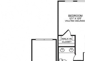 B3LS floor plan at The Montgomery